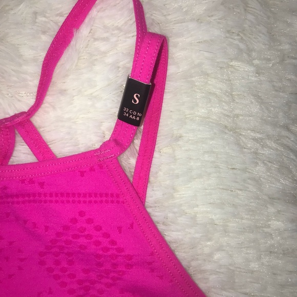 Victoria Secret hot pink bralette Aztec print S - Picture 4 of 5